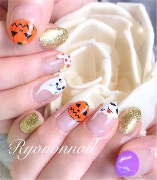ネイル Ryononnail(リョノンネイル)所属・Ryononnail 上谷典子のネイルデザイン