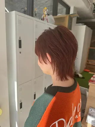 ショート カラー オスズ 🎀´-のヘアスタイル