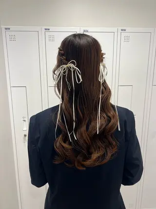 ロング ヘアアレンジ SALOWIN川崎WEST店所属・🌷川崎/ボブ/ アレンジ/コトネ🌷のヘアスタイル