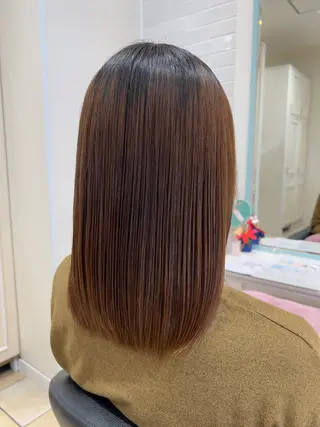 セミロング 吉澤 海咲のヘアスタイル