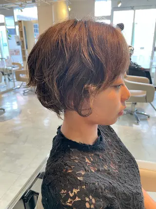 ショート 本田 卓也のヘアスタイル