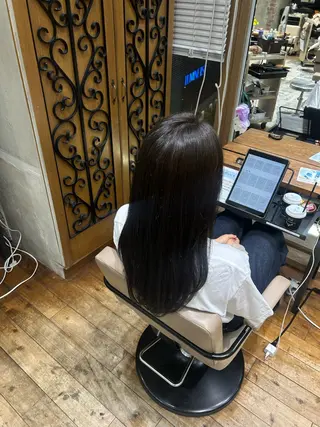 カラー 縮毛矯正モデル様 募集中🫧祝迫愛艶のヘアスタイル