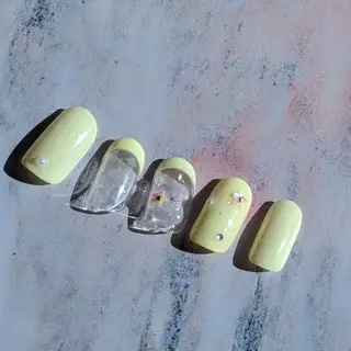 ネイル 6RokuHair（ロクヘアー)所属・門川 茉奈美のネイルデザイン