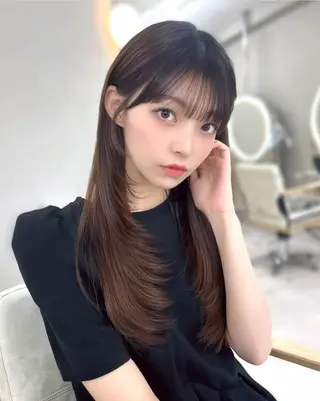 ロング i.＋sapporo所属・🩶盛れるレイヤー カット/札幌🩶のヘアスタイル