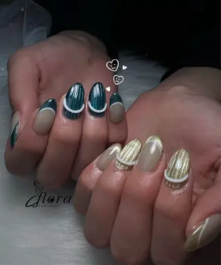 ネイル flora nailのネイルデザイン