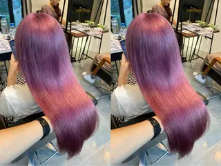 ロング カラー Rinka🌷🩶 艶カラー🫧まつパのヘアスタイル