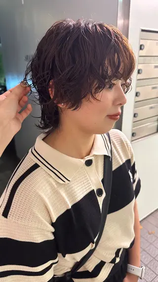 ミディアム ボブ/似合わせ レイヤーcocomoのヘアスタイル