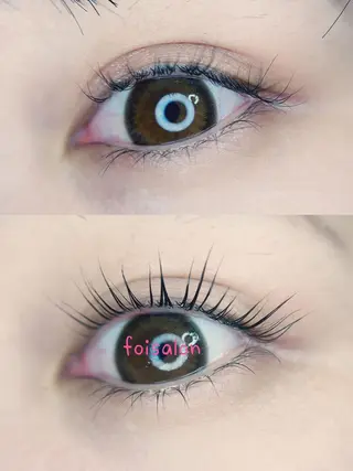 マツエク・マツパ foisalon 新宿西口店のマツエク・マツパデザイン