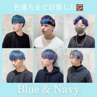 ショート カラー メンズ ill副店長 立和田純也のヘアスタイル