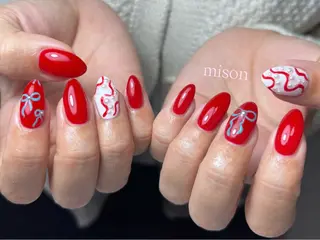 ネイル mison所属・mison 安形友花のネイルデザイン
