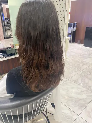 セミロング パーマ ❤️パーマ美容師✂︎ 井口美緒のヘアスタイル