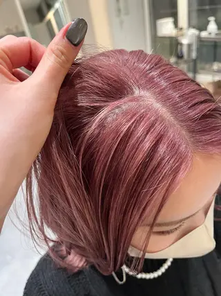 ミディアム 飯田 愛結のヘアスタイル