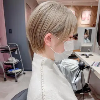 ショート カラー LA KING GINZA TOKYO所属・🧡ショートの達人 🧡SHOのヘアスタイル