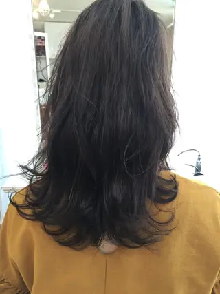 ショート ミディアム セミロング ロング カラー 【代表】田川 祐也のヘアスタイル