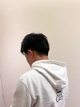 パーマ メンズ Rosierbleu 大工のヘアスタイル