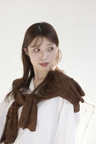 カラー 束感まつぱ🥑🤍 NATUKI🤍のマツエク・マツパデザイン