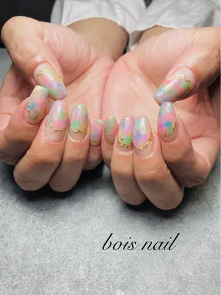 ネイル bois nail ボワネイル北巽のネイルデザイン