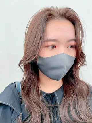 ミディアム カラー 笠原 健人のヘアスタイル