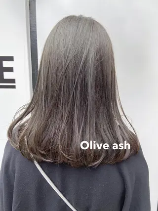 セミロング カラー ヘアアレンジ GAME 天神所属・レイヤーカット指名 No.1💖マユカのヘアスタイル