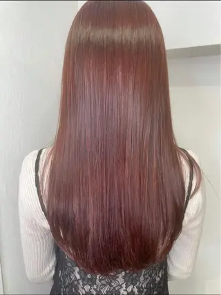 ロング カラー 【韓国ヘア×透明感 カラー】笹谷 莉未のヘアスタイル