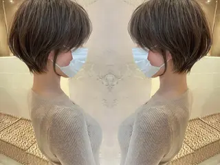 ショート カラー ショート/ボブ 岡田洸太のヘアスタイル