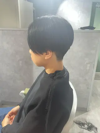 ショート ルネ所属・ショートヘア 縮毛矯正/福田梢のヘアスタイル