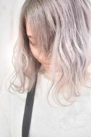 ミディアム GATE.所属・GATE. staffのヘアスタイル