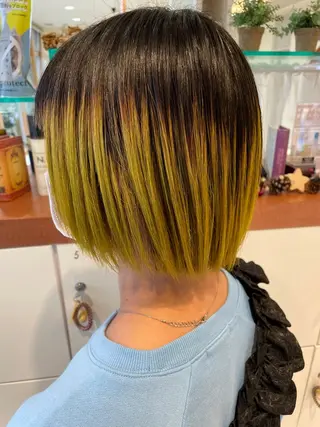 ミディアム 日置 大智のヘアスタイル