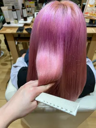 セミロング 全国1位🥇世界5位 小野田　礼花のヘアスタイル