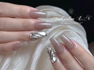 ネイル E.N🦋 長さ出し/持ち込みのネイルデザイン