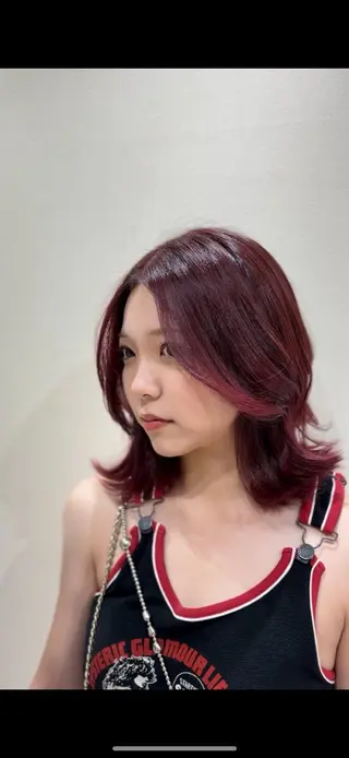 ミディアム 梅田／韓国ワンホン coco🪽🫧のヘアスタイル