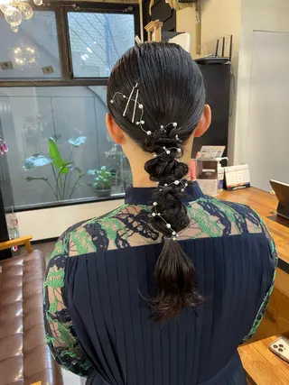 セミロング ヘアアレンジ Stir maison[ステアメゾン]所属・layer cut 店長/MIKUのその他イメージ