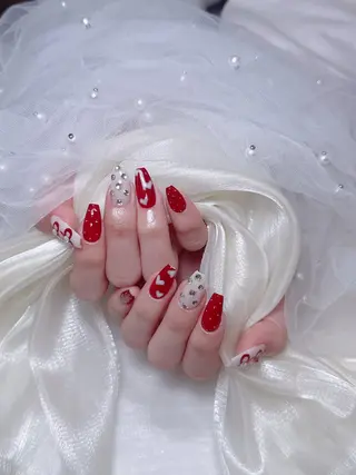 ネイル 🎀も ものネイルデザイン