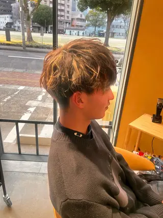 ショート メンズ 鹿児島 TSUBASAのヘアスタイル