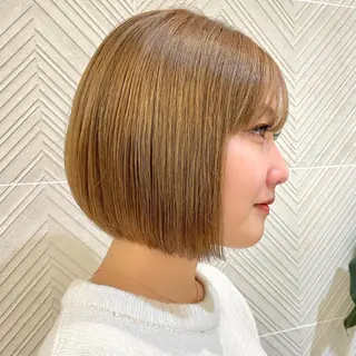 ショート カラー GO TODAY シェアサロン 原宿Verno店所属・髪質改善/ブリーチ/ ボブ特化/よしきのヘアスタイル