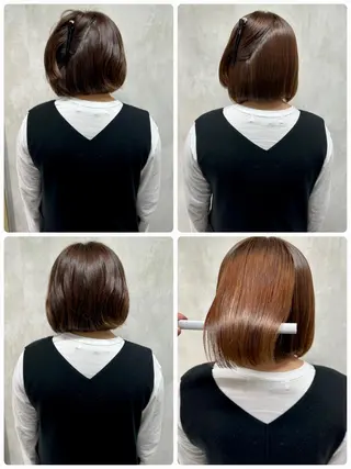 ショート 満足度⭕️縮毛矯正師 谷口にお任せを👍のヘアスタイル