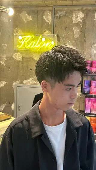 メンズ 個性派ネイル シノのネイルデザイン