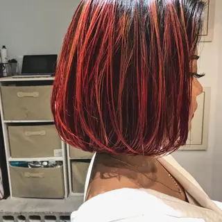 ショート 所渉/韓国レイヤー /ウルフカットのヘアスタイル