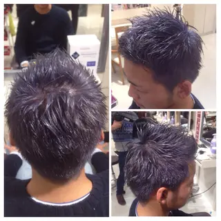 ショート カラー メンズ ✨艶髪✨透明感✨ 山内大樹のヘアスタイル