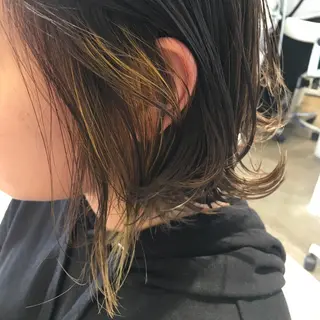 ショート カラー ボブ/暖色/デザイン KOYUKI⛄️のヘアスタイル