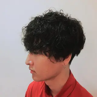 パーマ メンズ メンズお任せ下さい！ 店長⭐︎小橋のヘアスタイル