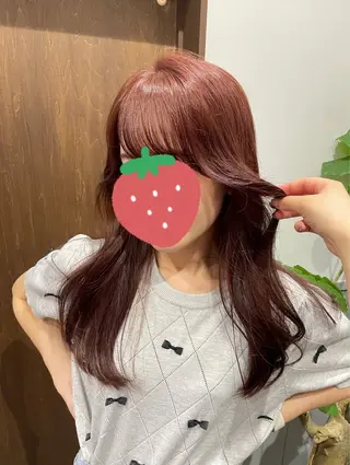 ロング レイヤーカット🎀 ブリーチ/なるのヘアスタイル