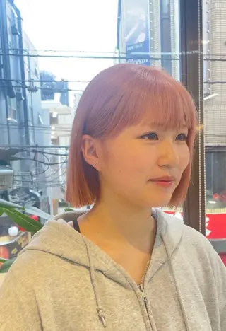 ミディアム Aoi /Lamp柏 /縮毛矯正🪐のヘアスタイル