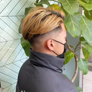 メンズ Le'a所属・渋谷/フェード/ 國分 翔のヘアスタイル