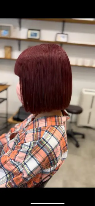 ショート 井上 怜音のヘアスタイル