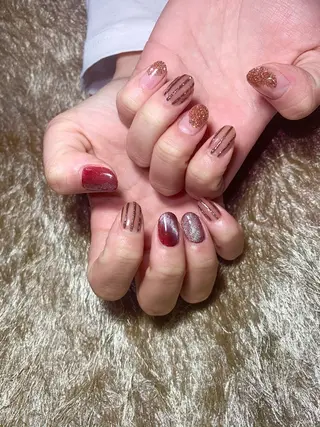 ネイル マルサンカクシカク所属・○△□ 守口市のネイルデザイン