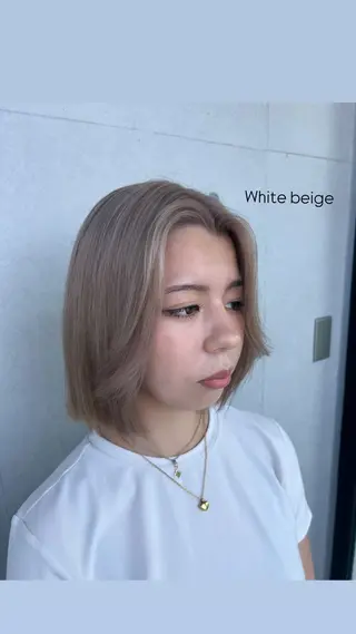 ショート 茅ヶ崎/ハイトーン/ Ramuのヘアスタイル