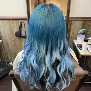 セミロング ヘアアレンジ D-aimer- ディーエメのヘアスタイル