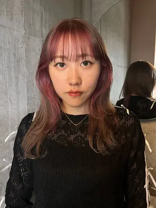 カラー 艶ブリーチ/表参道 ハイトーン /実乃梨のヘアスタイル