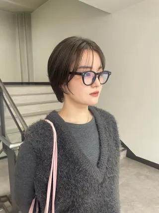 ショート 髪質改善✨艶カラー 🎀moka🎀のヘアスタイル